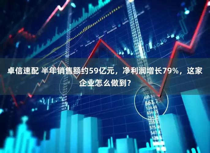 卓信速配 半年销售额约59亿元，净利润增长79%，这家企业怎么做到？